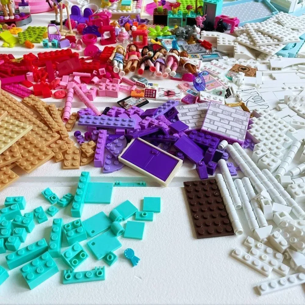 Mega Bloks/Construx 2-in-1 Home Slumber Party Patisserie Ballet Recital Cook-Off
